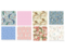 Jolie 8-piece Cotton Fabric Fat Quarter Bundle | Sewing | Crafting | Quilting